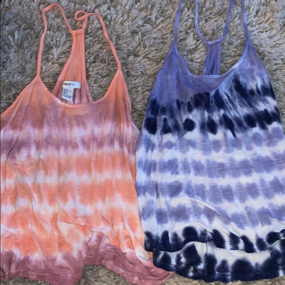 Two crop tank tops